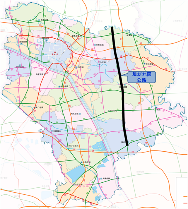 寶坻區(qū)九園公路改建項(xiàng)目